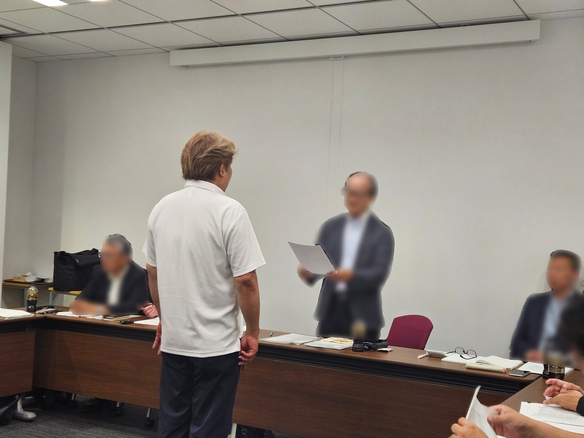 NP工法 表彰式の様子