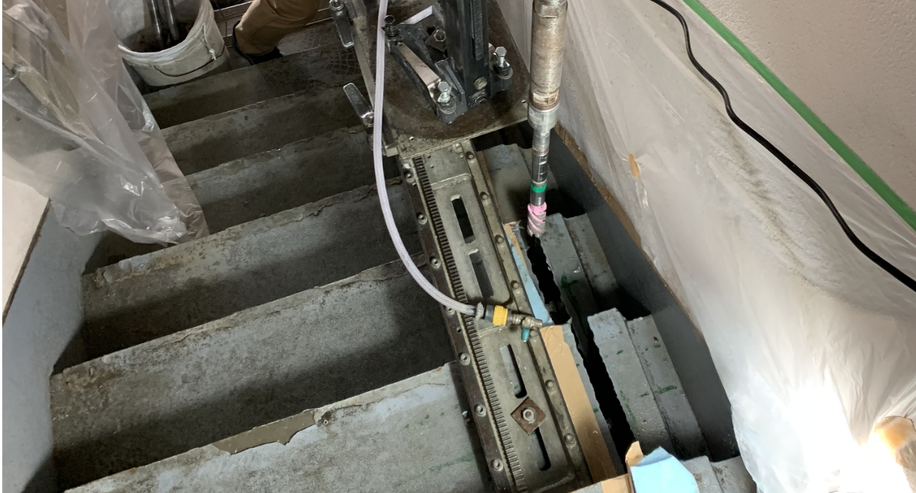 作業現場の様子